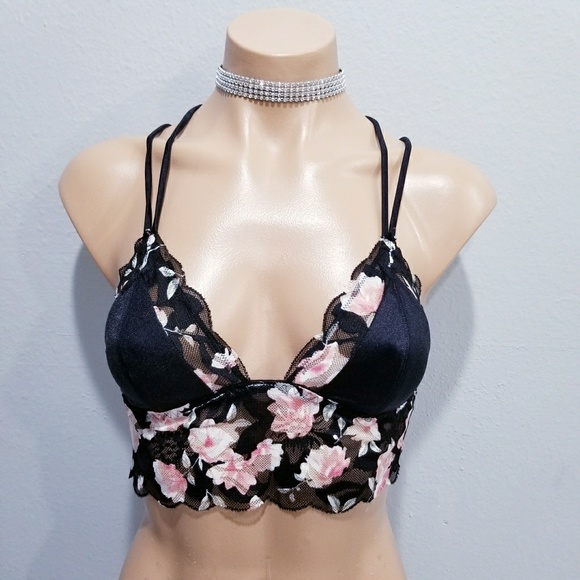 PINK Victoria's Secret Other - NEW PINK Victoria's Secret lace bralette bra SMALL